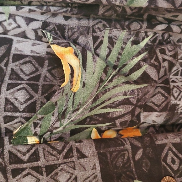 Caribbean Joe button down size large - Picture 3 of 5